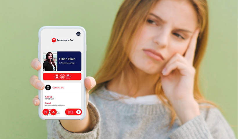 Digitale visittkort er kompliserte å lage og bruke