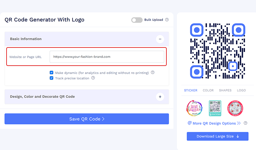 Enter the relevant information on the solution