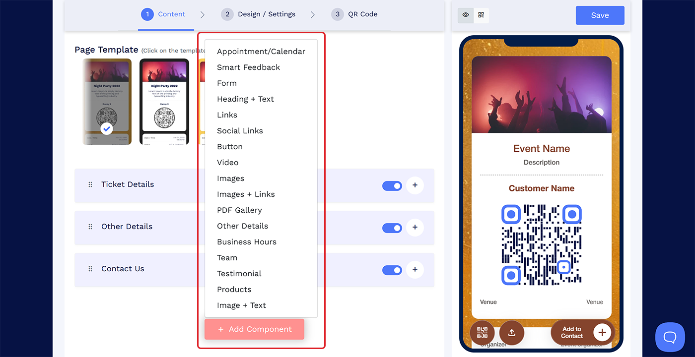 Qr Code Ricket Event Ticket QR Code Generator and Check-in System