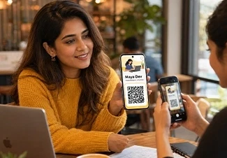 Free digital visiting card for freelancers