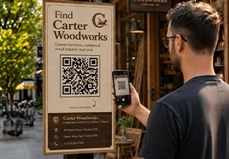 Free digital visiting card for service providers